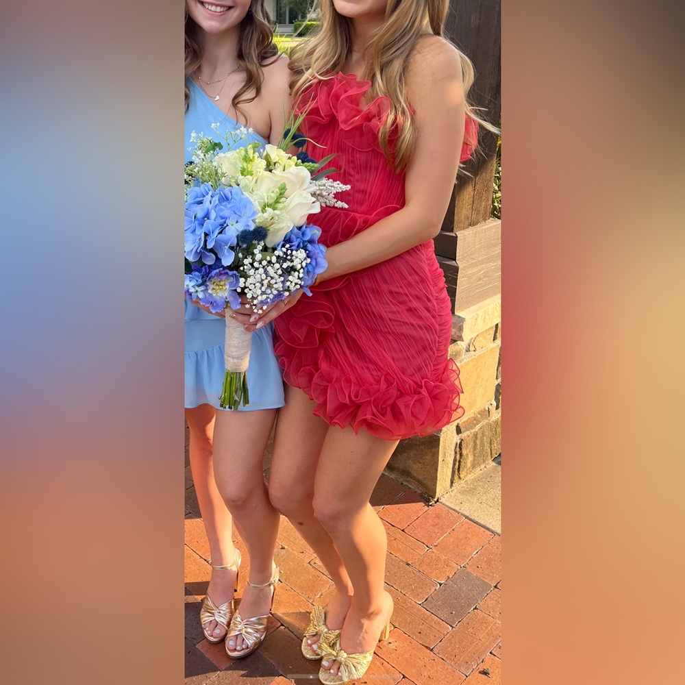 Pink formal dress